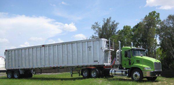 Southwest Disposal & Clean-Up tractor and trailer