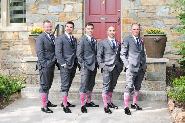 Groomsmen with a sense of humor!