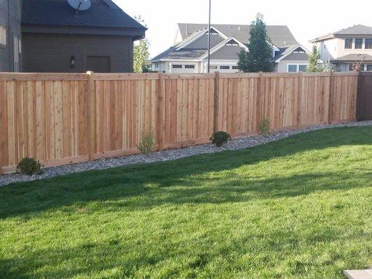 Tall fence