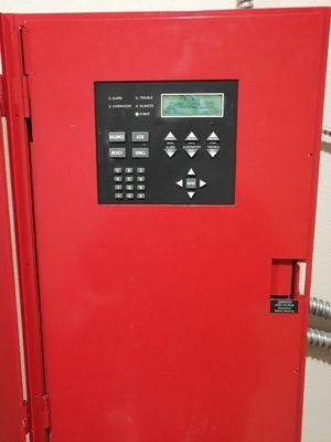 New fire alarm panel installation