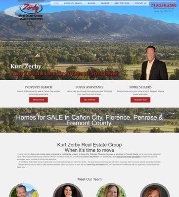 Canon City Realtor Website with IDX Feed