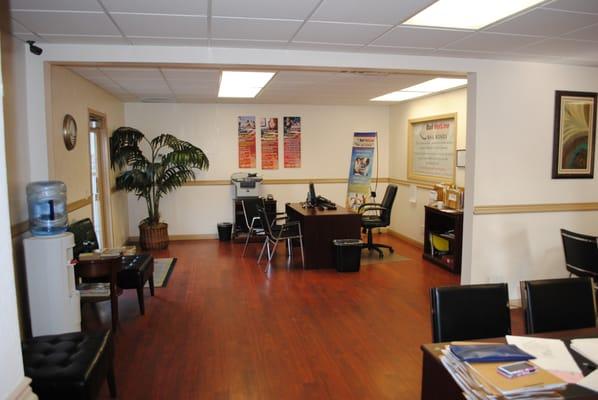 Rancho Cucamonga bail bonds office front interior view