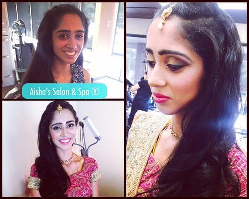 Bridal Makeup & Hair Styling at Aisha's Salon & Spa