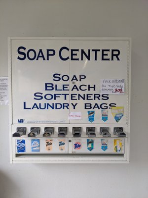 Soap center.