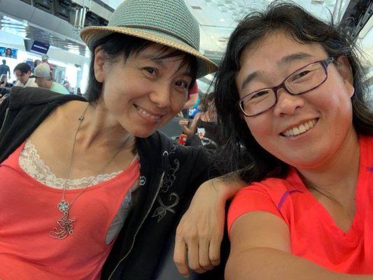 Two of our Mandarin teachers flew to Utah for some training before school start