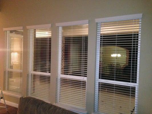 Faux Blind - Pearl White