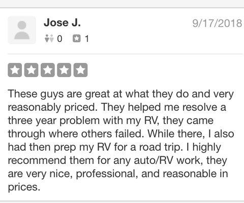 Thank you Jose for the great review!!