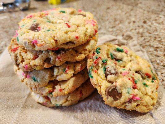 Cake Batter Cookies