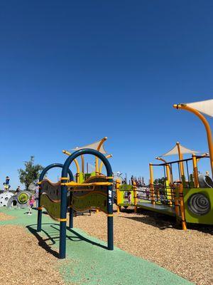 Playing at the playground