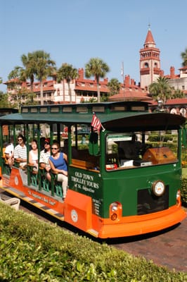 Trolley and Flagler College