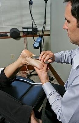 Graston Technique, great for relieving scar tissue, plantar fasciitis, and soft tissue injuries.