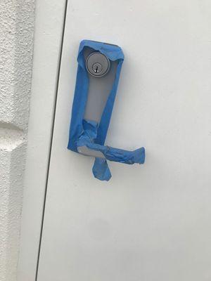 Upgrade your security with new door lock.