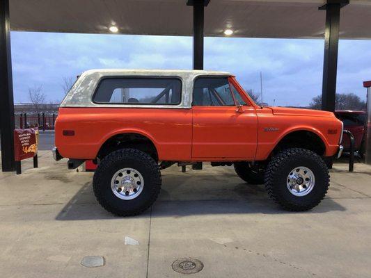 72 Bronco we replaced a bunch of motor parts on