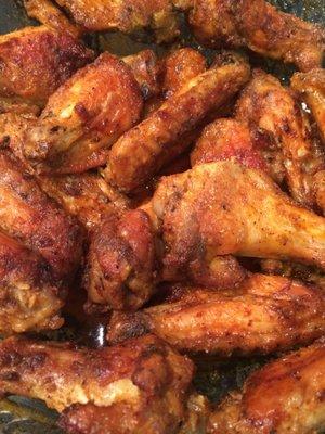 Mouth watering chicken wings