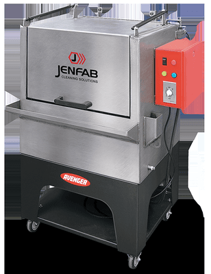 Jenfab's new Avenger automatic aqueous parts washer.