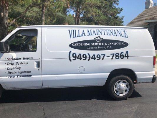 Villa Maintenance works hard and demonstrate great integrity in how they treat their customers.