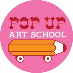 Pop up Art School logo