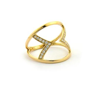 Lynn Ryan Collection Gold & Diamond Ring