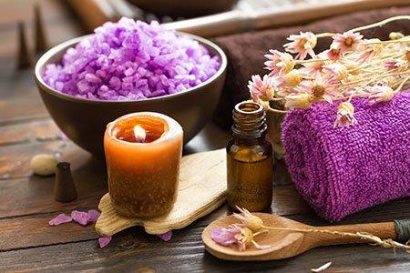 Aroma therapy is available as a complimentary part of your service.