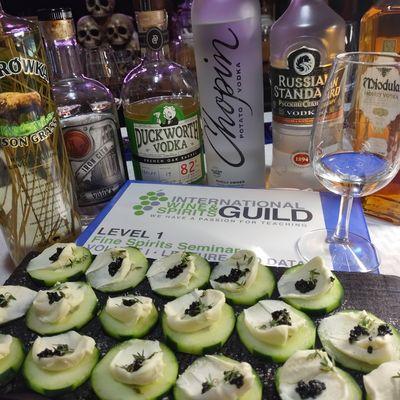 Vodka Pairings: Fine Spirits Sommelier Certification Seminar