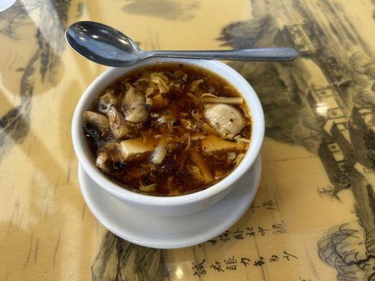 Hot and sour soup small portion