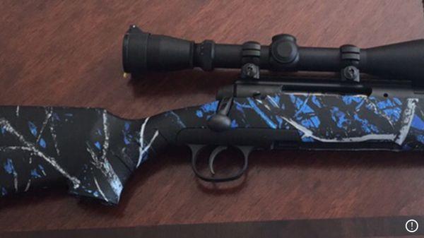 HydroGraphics applied to shotguns