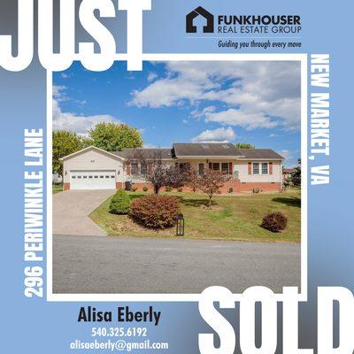 Just Sold | New Market, VA