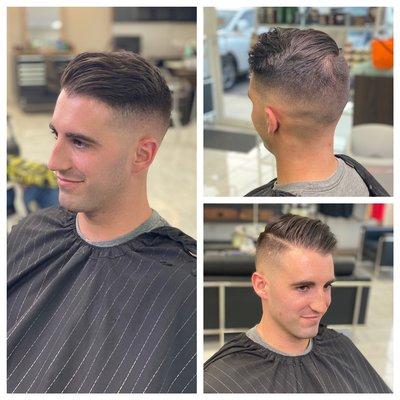 Whoooop, what a great fade on Connor!