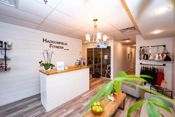 Inside Haddonfield Fitness, a boutique fitness studio in Cherry Hill, New Jersey.