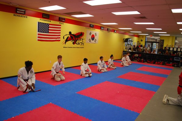 Our Black Belt testing on October 31, 2016.