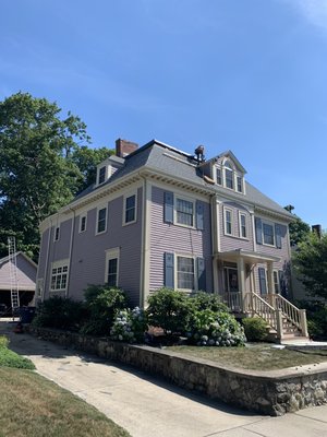 Finishing up a new roof