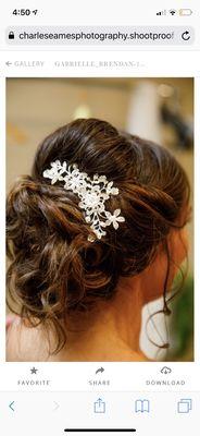 Wedding hair