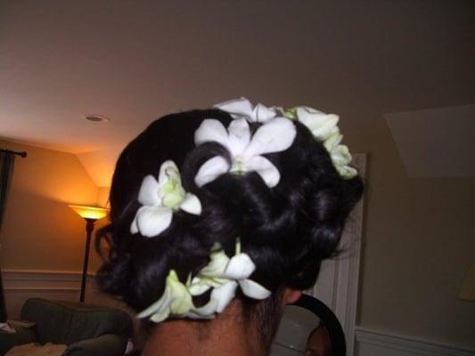 wedding hair style by Ali Elliot