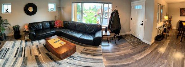 Living Room Panoramic SonRise Apartments  in Marysville WA