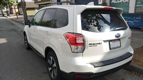 2017 Subaru Forester repair & painting 02