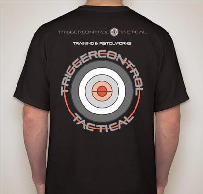 A limited run of Triggercontrol Tactical t-shirts are available.