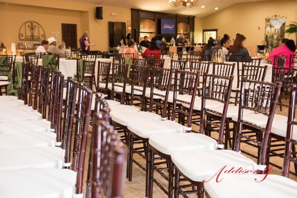 Chivari Chairs for your special event