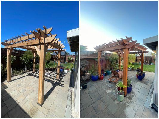 Pergola Restauration