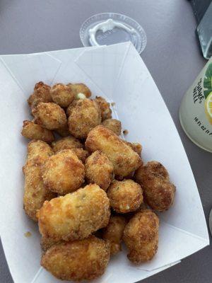 Garlic curds