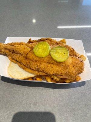 Taste of Heaven Fried Catfish Basket