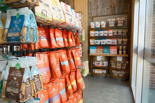 Our vast selection of the healthiest freeze dried and air dried dog & cat food!