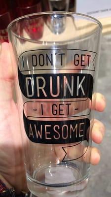 Killer Pint Glass. I think they are 2 for $12