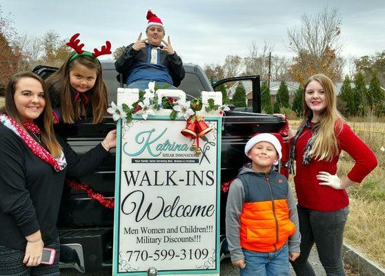 Senoia Christmas parade!