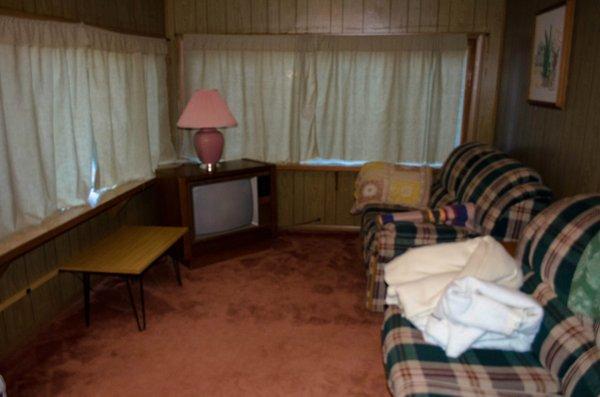 Cabin interior. Lost in the 50s, 60s, and 70s