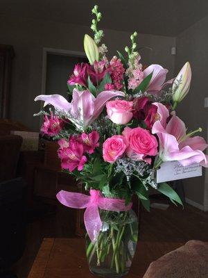 Odered flowers for a grieving friend at work, and she loved them! Under the funeral tab on their website. Better then the picture!