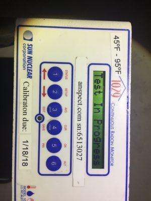 Radon Testing