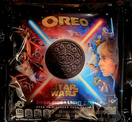 Oreo Dark Side Vs. Light Side Cookies 10.68oz Package $4.99 (06/16/24). @Target #JerseyCity @Oreo