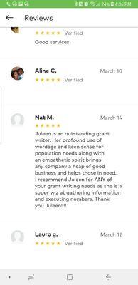 Thumbtack reviews