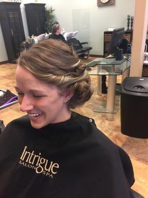 Updo by Jessica smith!! Making people happy is what I love most