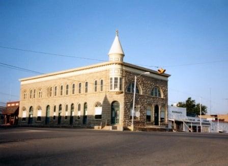 Main Intersection of Apache, Oklahoma